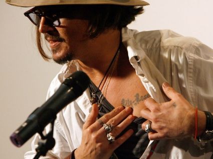Johnny Depp Chest Tattoo